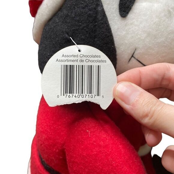 Whitman’s Chocolate Santa Snoopy Plush‎ 11” Christmas peanuts plush - Picture 3 of 5